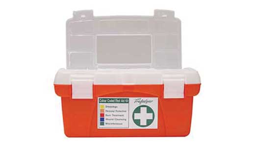 Trafalgar Workplace First Aid Kit Portable Hard Case Value Range