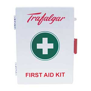 Trafalgar Workplace First Aid Kit ABS Wall Mount Cabinet Value Range