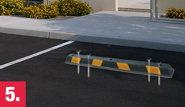 How to Install Wheel Car Park Stop
