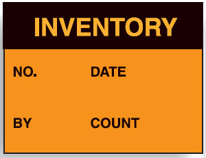 Jumbo Paper Write On Labels - Inventory