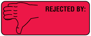 Shipping Labels - Rejected By