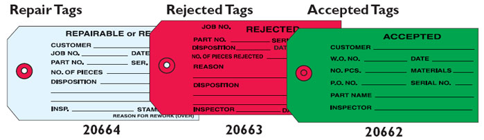 Inventory Tags - Rejected