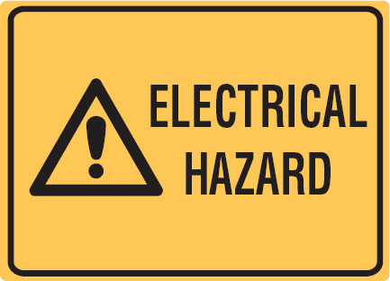Small Labels - Electrical Hazard