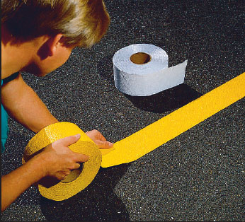 Car Park Marking Tapes - White, 100mm x 45m