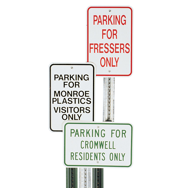 Custom Parking Signs - Aluminium Outdoor Signs