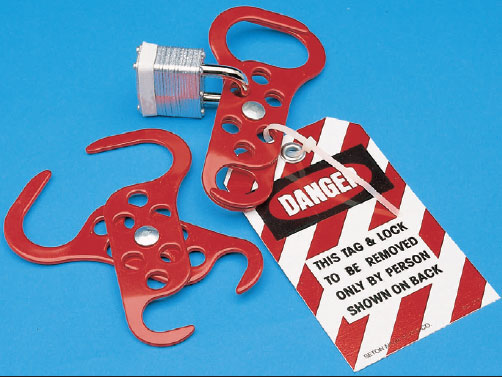 Dual Size Lockout Jaws - Red