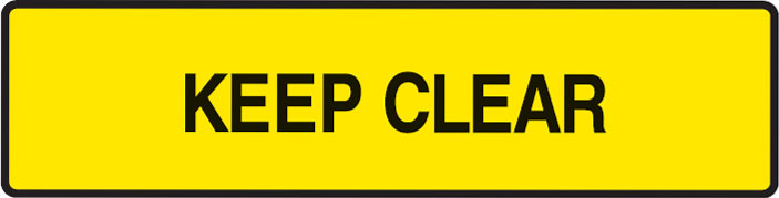 Seton Sign Pack - Keep Clear