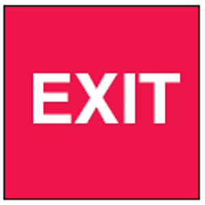 Sign For A Frame Stands - Exit