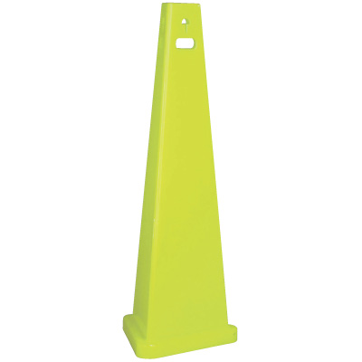 Trivu  3 Sided Safety Cones - Lime Green