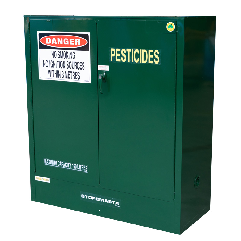 Pesticides Storage Cabinet 160L Dark Green