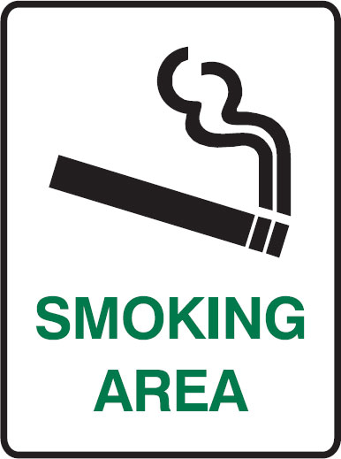 Small Labels - Smoking Area