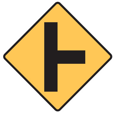 Regulatory Signs - Intersection Right