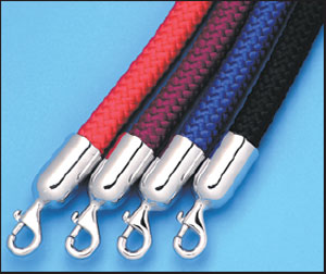 Little Buddy Queue Crowd Control Braided Rope - 24mm x 1.5m, Red
