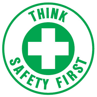 Safety Floor Marker - Think Safety First