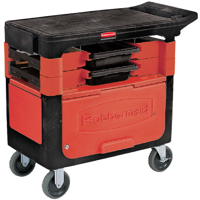 Rubbermaid Workers Trade Cart