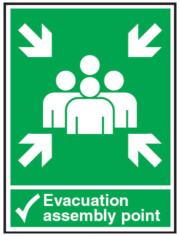 Exit And Assembly Signs - Evacuation Assembly Point