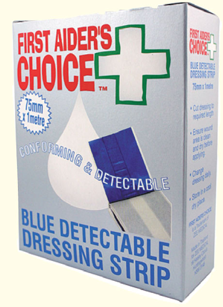 Blue Detectable Dressing Strips