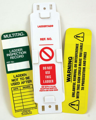 Laddertag Holders only - Pack of 10