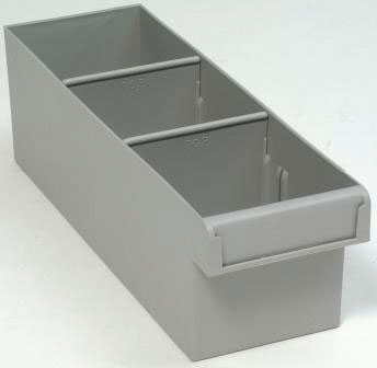 Divider Shelf Tray 200 x 100 x 300mm w/2 Dividers