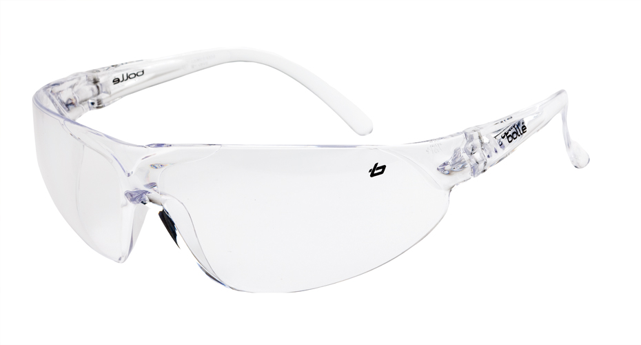 Bolle Bandido Safety Glasses, Clear Lens