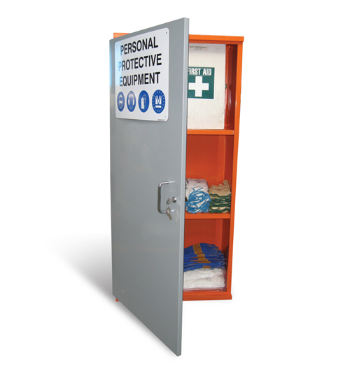 Single Door PPE Storage Cabinet Medium