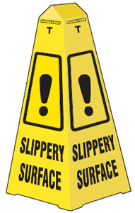 Econ-O-Cone/Sign - Slippery Surface