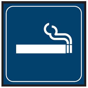Graphic Symbol Signs - Smoking Permitted Picto