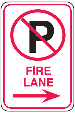 Parking Signs - Fire Lane