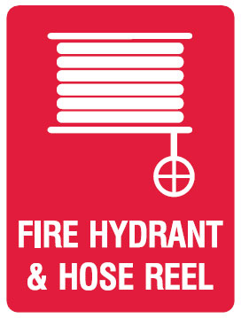 Fire Signs - Fire Hydrant & Hose Reel