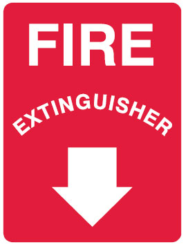 Fire Signs - Fire Extinguisher