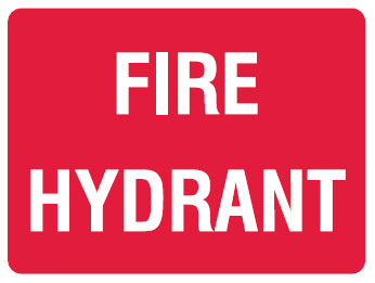 Fire Signs - Fire Hydrant