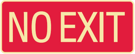 Exit/Evacuation Signs - Exit