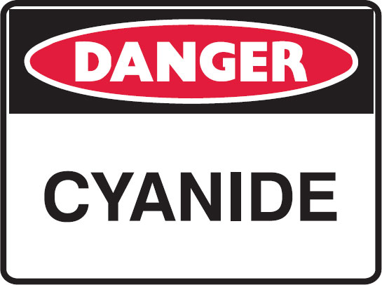 Hazardous Substance Signs - Cyanide