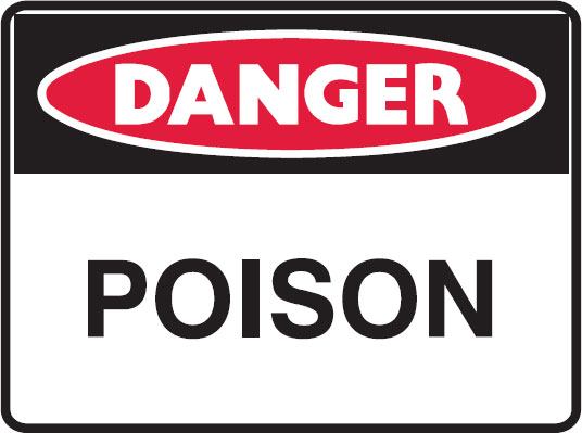 Danger Signs - Poison