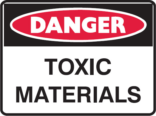 Hazardous Substance Signs - Toxic Materials
