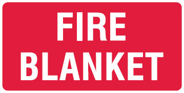 Fire Signs - Fire Blanket