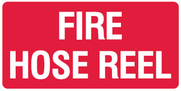 Fire Signs - Fire Hose Reel