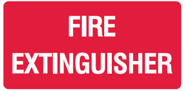 Fire Signs - Fire Extinguisher