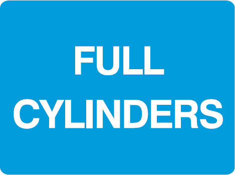 Hazardous Substance Signs - Full Cylinders