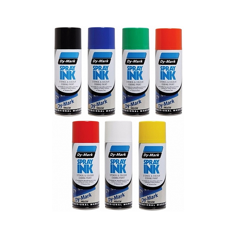 DY-Mark Stencil & Colour Coding  Spray Ink 