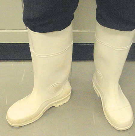 White Gum Boots