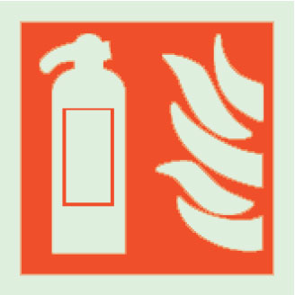 Imo Fire And Evacuation Signs - Extinguisher Picto