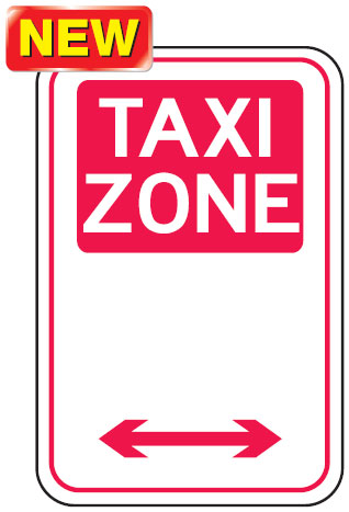 Parking Signs - Taxi Zone