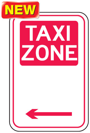 Parking Signs  - Taxi Zone Arr/L