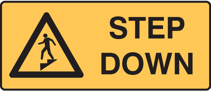 Warning Signs - Step Down