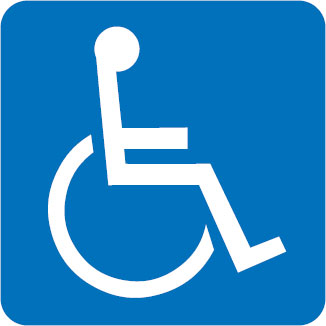 Hospital/Nursing Signs - Wheelchair Picto