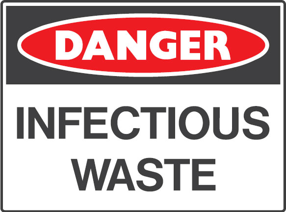 Laboratory Signs - Infectious Waste