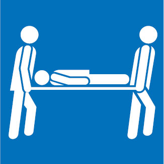 Hospital/Nursing Home Signs  - Casualty Symbol