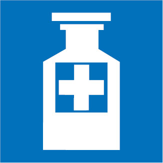 Hospital/Nursing Home Signs  - Pharmacy Symbol
