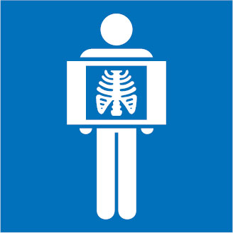 Hospital/Nursing Home Signs  - X-Ray Symbol